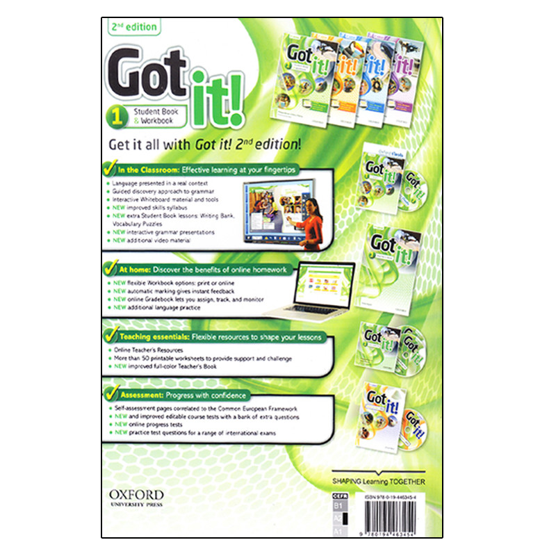 کتاب Got It Second Edition اثر جمعی از نویسندگان انتشارات اشتیاق نور دو جلدی