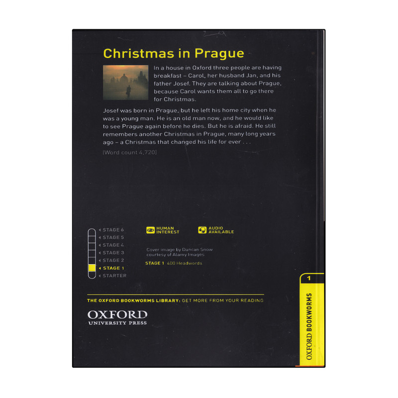 کتاب Oxford Bookworms Christmas In Prague اثر Joyce Hannam انتشارات الوندپویان