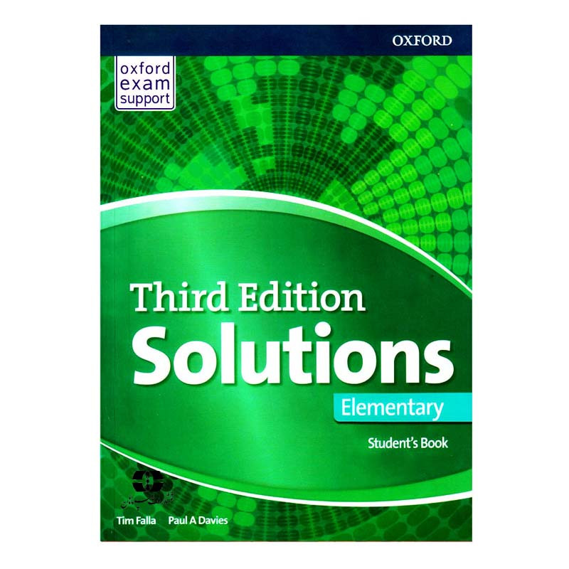 کتاب Solutions Elementry Third Edition اثر Tim Falla And Paul A Davies انتشارات سپاهان