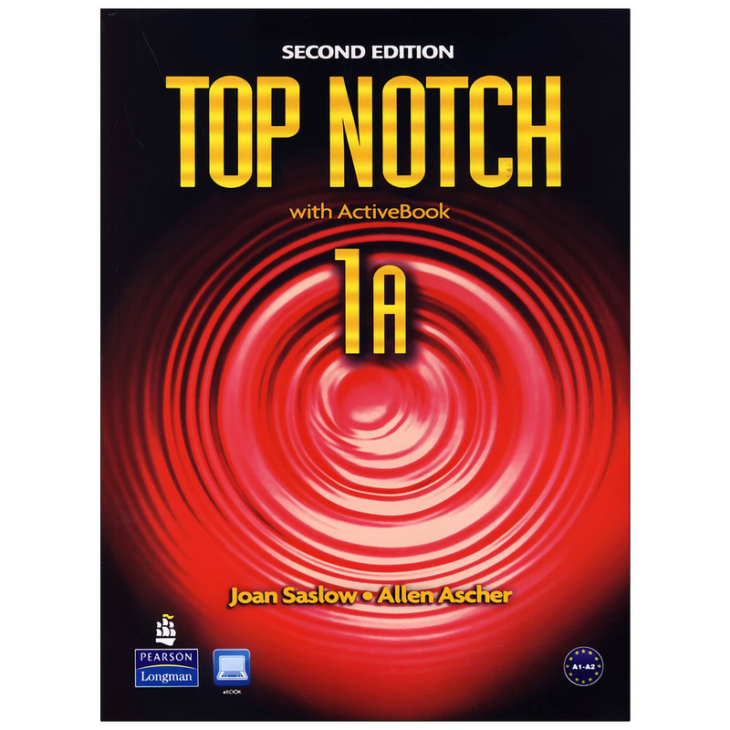 کتاب Top notch 1A 2nd Edition اثر Joan Saslow And Allen Ascher انتشارات Pearson