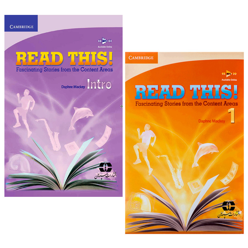 کتاب Read This اثر Daphne Mackey انتشارات سپاهان دو جلدی