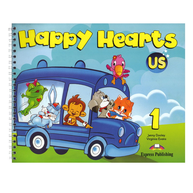 کتاب Happy Hearts 1 اثر Jenny Dooley and Virginia Evans انتشارات Express Publishing