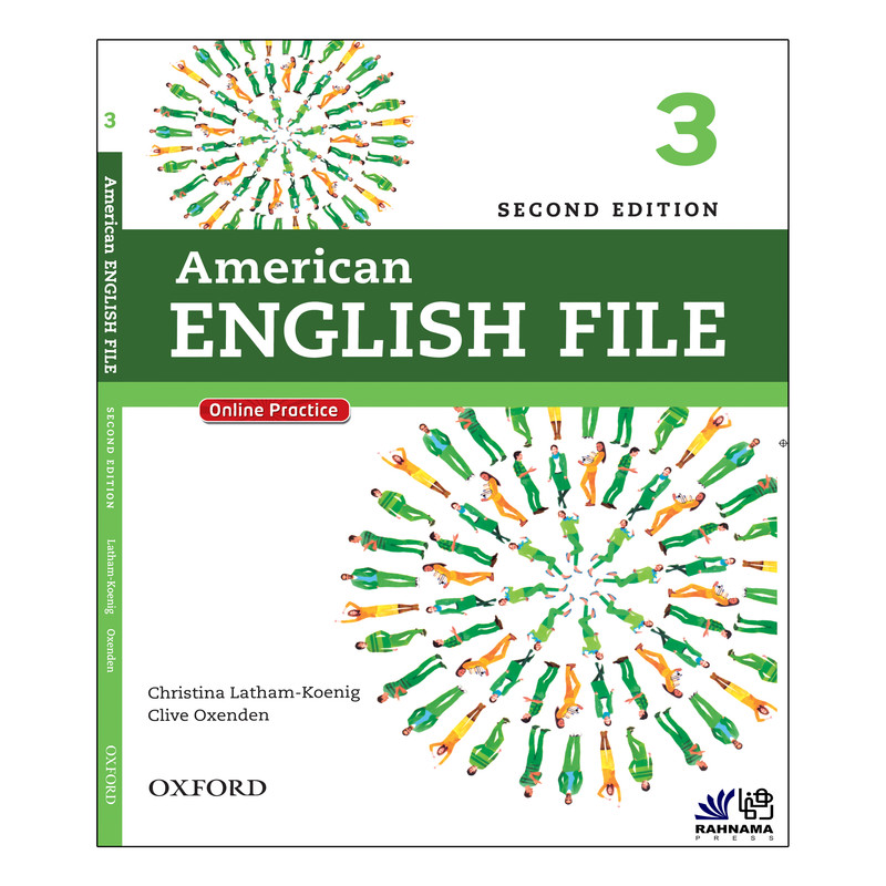 کتاب AMERICAN ENGLISH FILE 3 اثر CHRISTINA LATHAM KOENIG AND CLIVE OXENDEN انتشارات رهنما