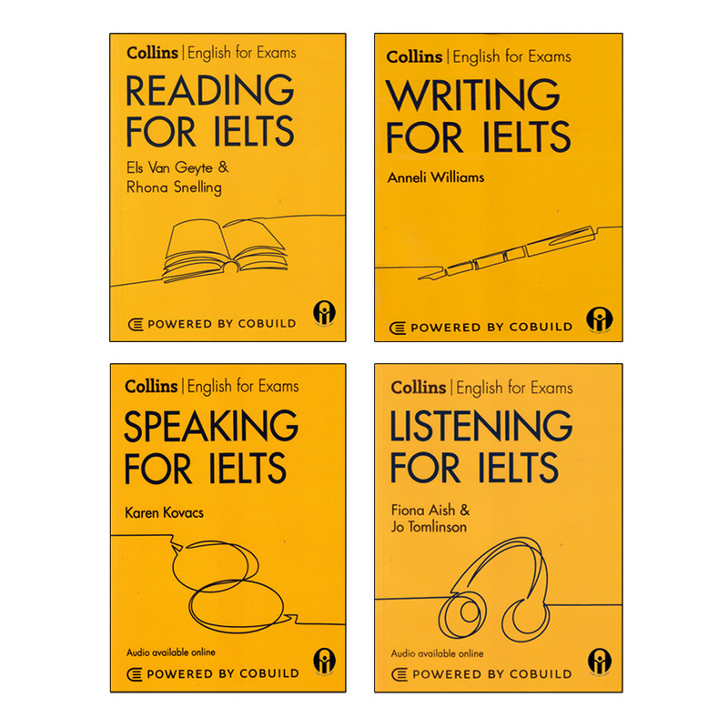 کتاب Collins English For Exam Skills For IELTS Second Edition اثر جمعی از نویسندگان انتشارات الوندپویان 4 جلدی