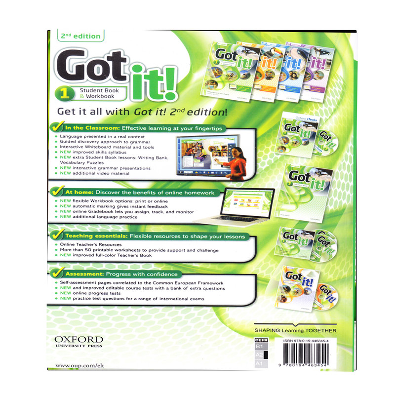 کتاب Got It 1 اثر جمعی از نویسندگان انتشارات الوندپویان