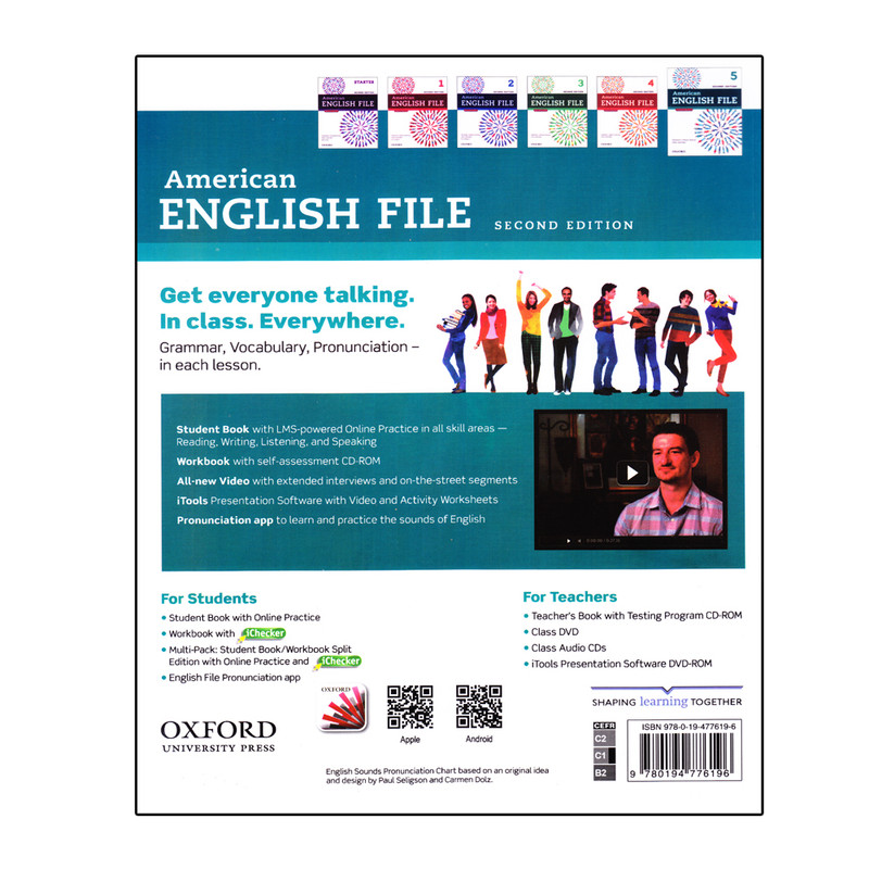  کتاب American English File 5 اثر جمعی از نویسندگان انتشارات الوند پویان