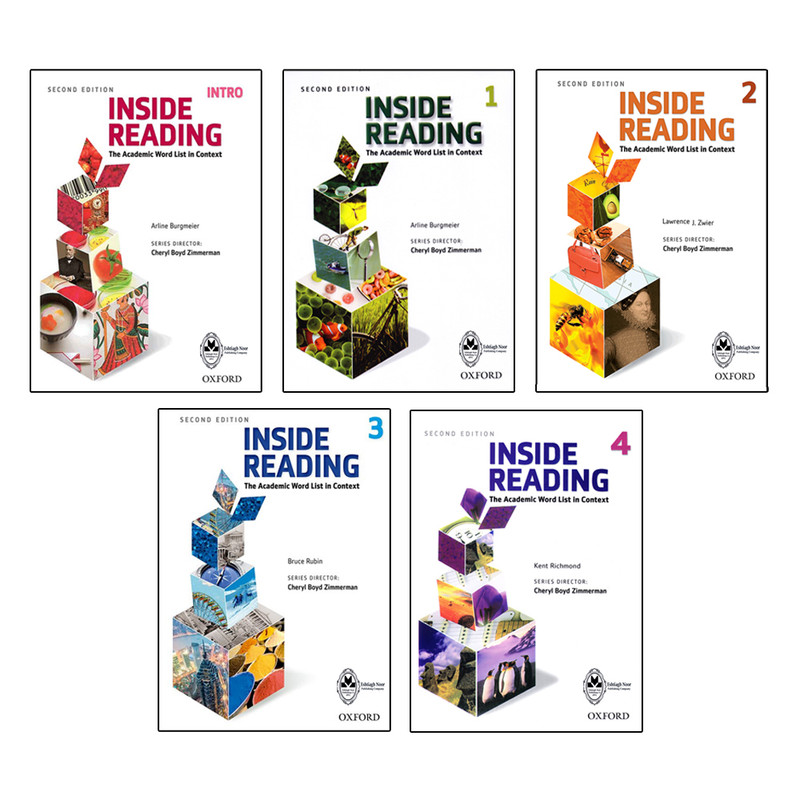 کتاب Inside Reading اثر Arline Burgmeier انتشارات اشتیاق نور پنج جلدی