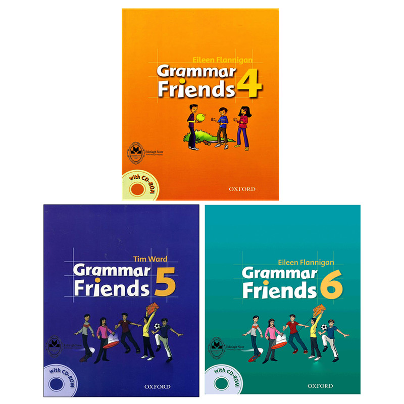 کتاب Grammar Friends اثر Tim Ward And Eileen Flannigan انتشارات اشتیاق نور جلد 4 تا 6