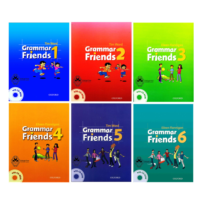 کتاب Grammar Friends اثر Tim Ward And Eileen Flannigan انتشارات اشتیاق نور جلد 1 تا 6