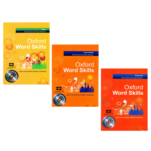 کتاب Oxford Word Skills اثر Ruth Gairns And Stuart Redman انتشارات سپاهان سه جلدی