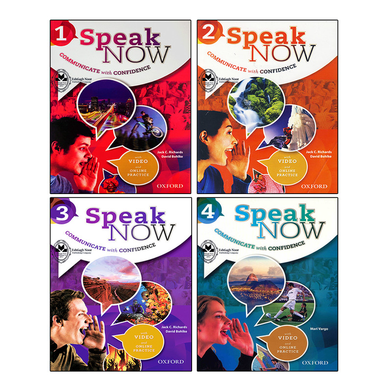 کتاب Speak Now اثر جمعی از نویسندگان انتشارات اشتیاق نور چهار جلدی