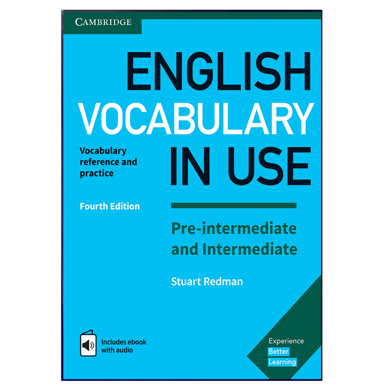 کتاب English Vocabulary In Use Pre-Intermediate and Intermediate اثر Stuart Redman انتشارات هدف نوین