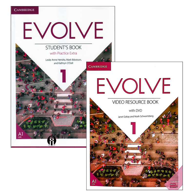 کتاب EVOLVE1 اثر Leslie Anne Hendra Mark Ibbotson & Kathryn O’Dell انتشارات الوندپویان 2 جلدی 