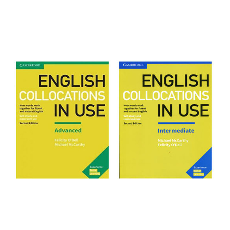 کتاب English Collocations in Use اثر Michael McCarthy and Felicity O Dell انتشارات هدف نوین 2 جلدی