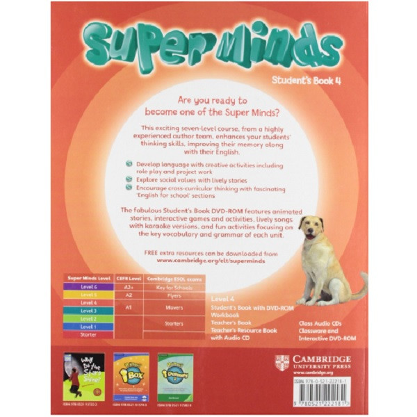 کتاب Super Minds 4 اثر جمعی از نویسندگان انتشارات Cambridge