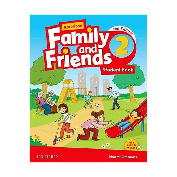 کتاب American Family and Friends 2 Second Edition اثر Naomi Simmons انتشارات واژه اندیش