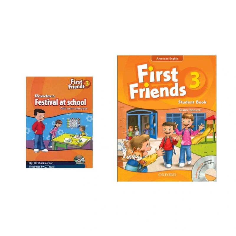 کتاب American First Friends 3 اثر Susan Iannuzzi انتشارات الوندپویان مجموعه 2 جلدی