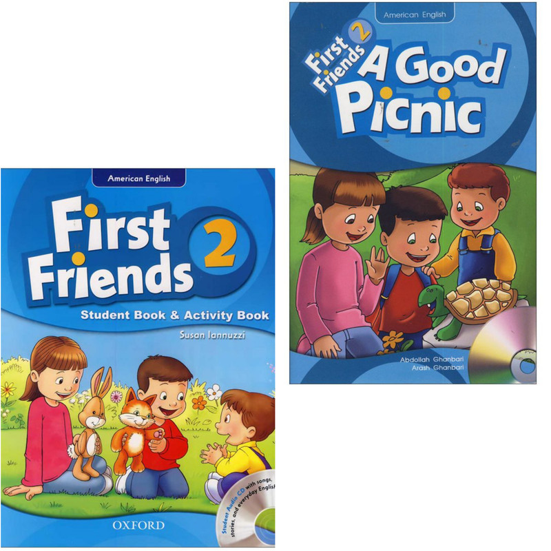 کتاب American First Friends 2 Packed اثر جمعی از نویسندگان  انتشارات Oxford دو جلدی