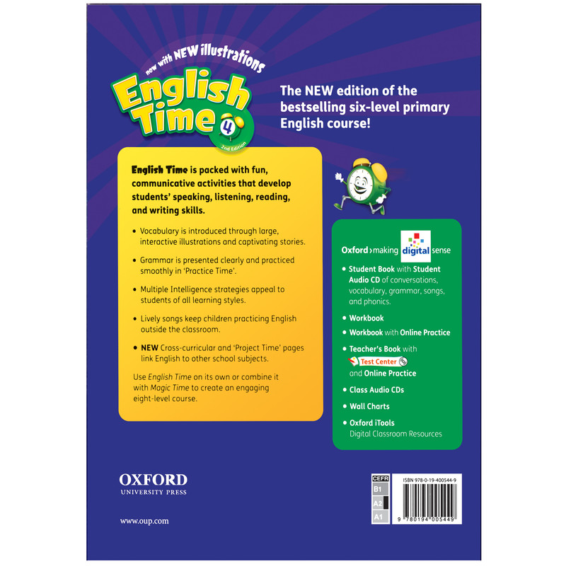 کتاب English Time 4 اثر Susan River and Setsoko Toyama انتشارات هدف نوین