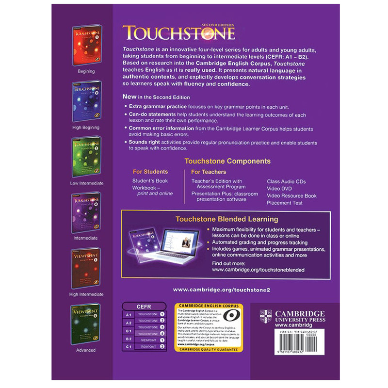 کتاب Touchstone 4 اثر جمعی از نویسندگان انتشارات هدف نوین