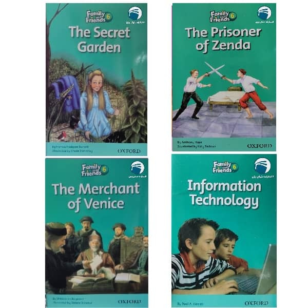 کتاب Family and Friends 6 اثر جمعی نویسندگان انتشارات دنیای زبان 4 جلدی