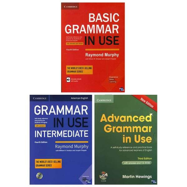 کتاب American Grammar In Use Book Series اثر Raymond Murphy انتشارات Cambridge سه جلدی