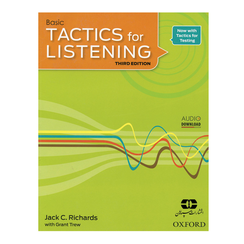 کتاب Basic Tactics For Listening Third Edition اثر Jack C.Richards And Grant Trew انتشارات سپاهان