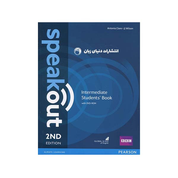 کتاب Speakout intermediate 2nd اثر Antonia Clare and J.J.Wilson انتشارات دنیای زبان 