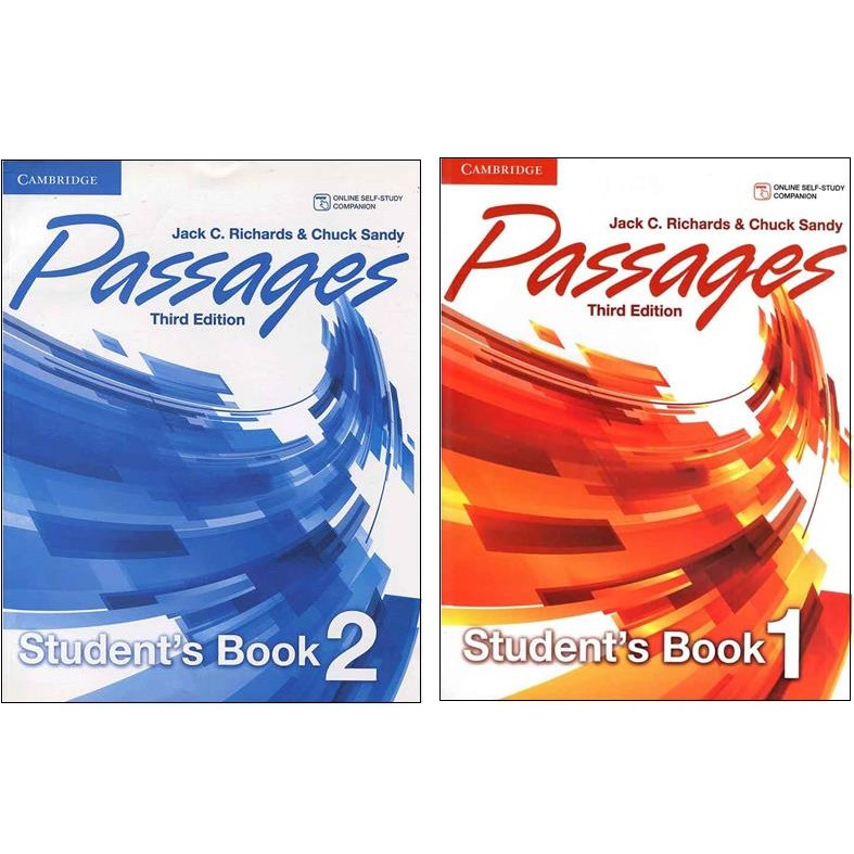 کتاب passages اثر Jack C. Richards And Chuck Sandy انتشارات کمبریج دو جلدی