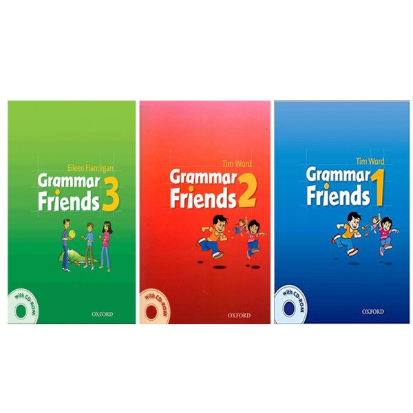 کتاب Grammar Friends اثر Tim Ward And Eileen Flannigan انتشارات زبان مهر سه جلدی 