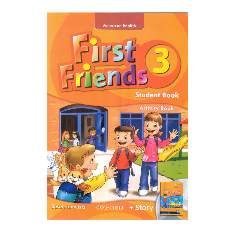کتاب American First Friends 3 + Story اثر Susan lannuzzi انتشارات الوندپویان