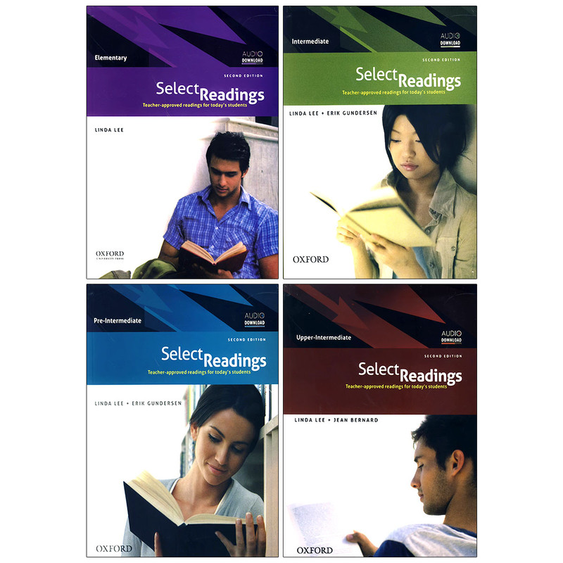کتاب Select Readings 2ed اثر Linda Lee انتشارات آکسفورد 4جلدی