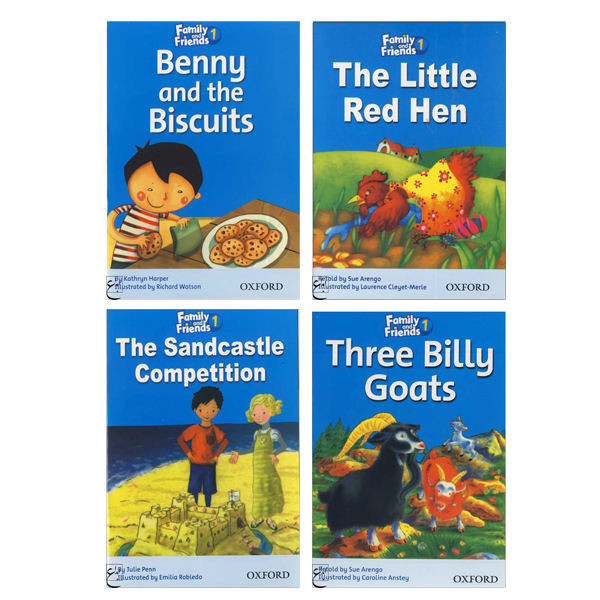 کتاب Readers family and friends 1 اثر جمعی از نویسندگان انتشارات کتاب ما 4 جلدی