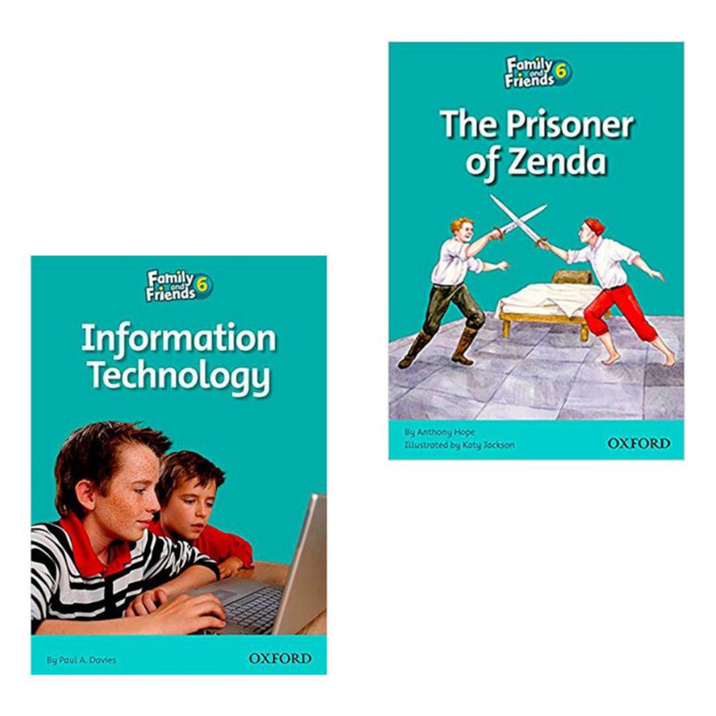  کتاب Family and Friends Readers 6 اثر جمعی از نویسندگان انتشارات Oxford دو جلدی