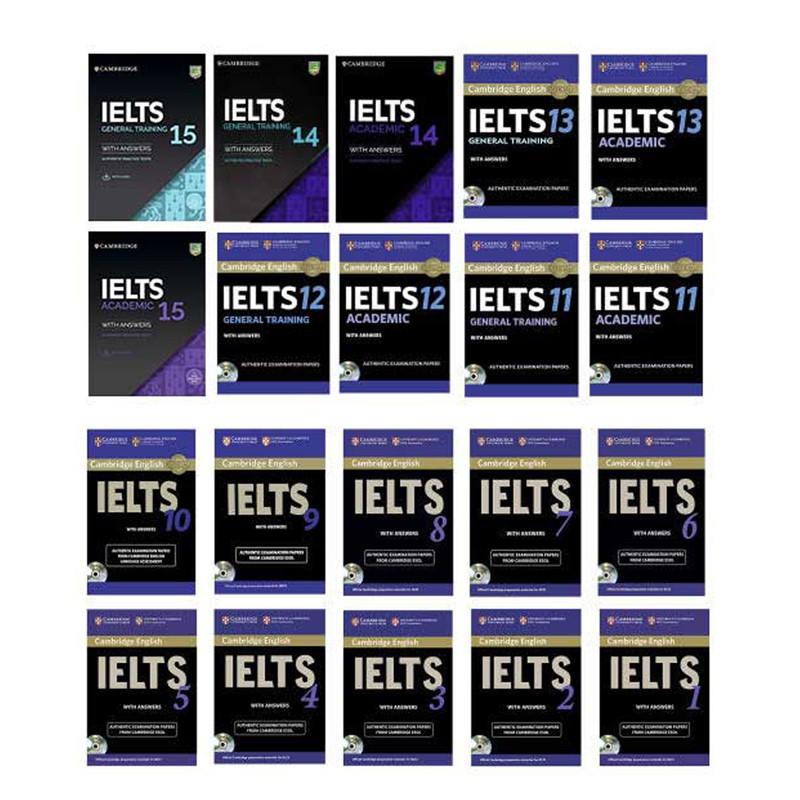 کتاب Cambridge English IELTS اثر جمعی از نویسندگان انتشارات هدف نوین 20 جلدی