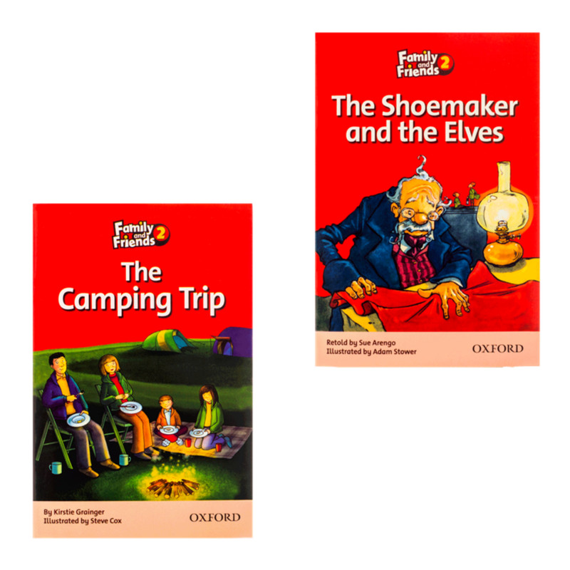 کتاب Family and Friends Readers 2 اثر Sue Arengo انتشارات Oxford دوجلدی