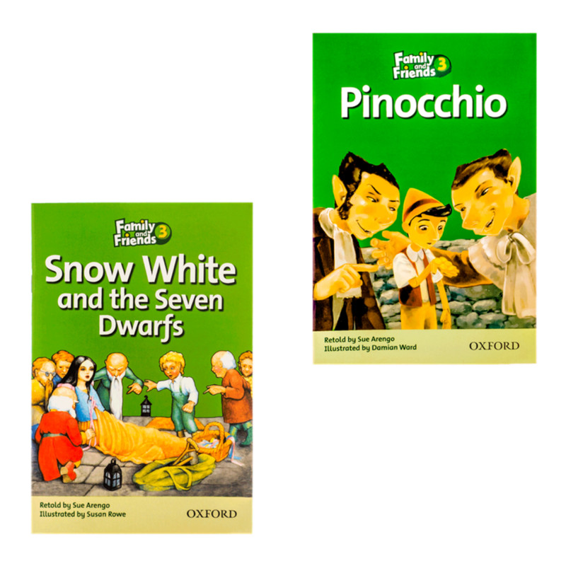 کتاب Family and Friends Readers 3  اثر Sue Arengo انتشارات Oxford دو جلدی