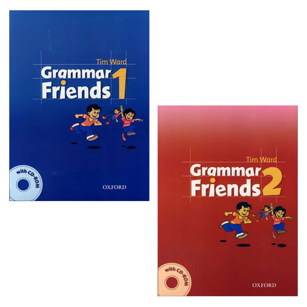 کتاب Grammar Friends 1_2 اثر Tim Ward And Eileen Flannigan انتشارات زبان مهر 2 جلدی