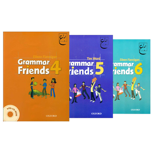 کتاب Grammar Friends 4_5_6 اثر جمعی از نویسندگان انتشارات ابداع 3 جلدی