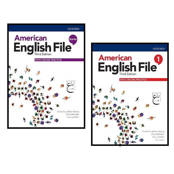 کتاب American English File Starter_1 Third Edition اثر جمعی از نویسندگان انتشارات ابداع 2 جلدی