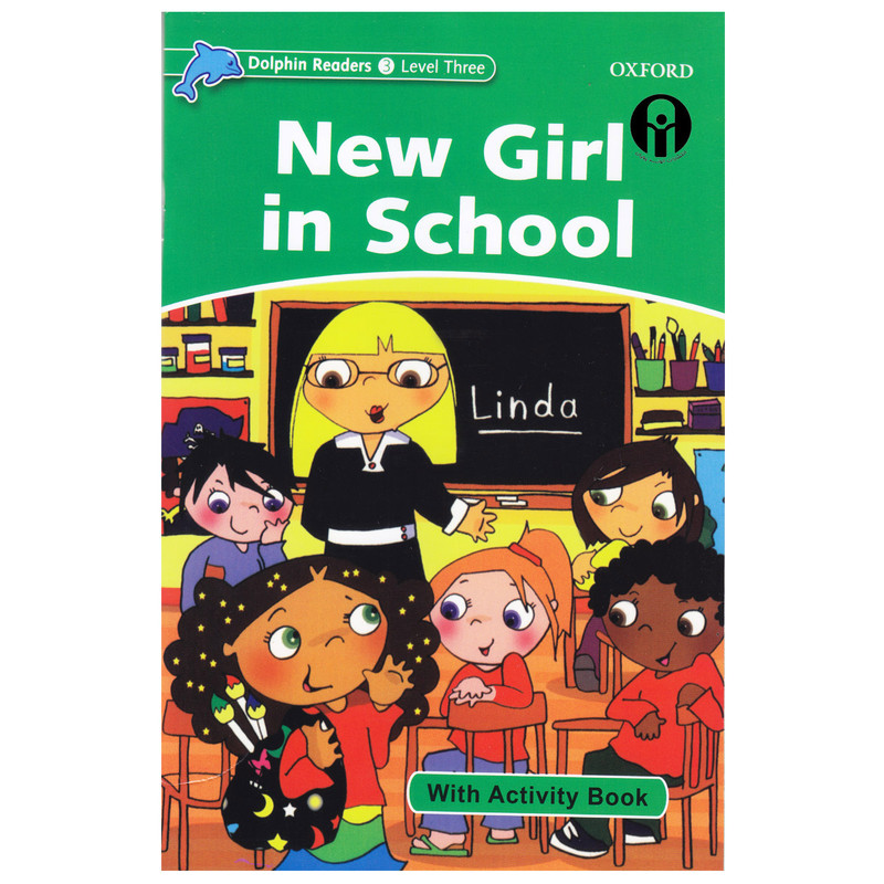 کتاب New Girl in School اثر Christine Linoop انتشارات الوندپویان