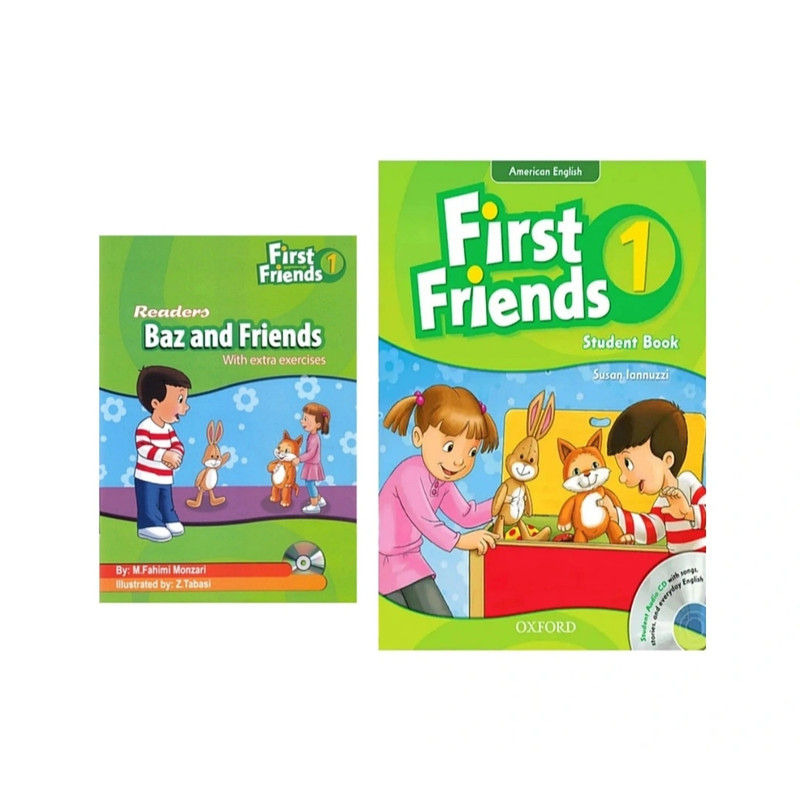 کتاب American First Friends 1 اثر Susan Iannuzzi انتشارات الوندپویان مجموعه 2 جلدی