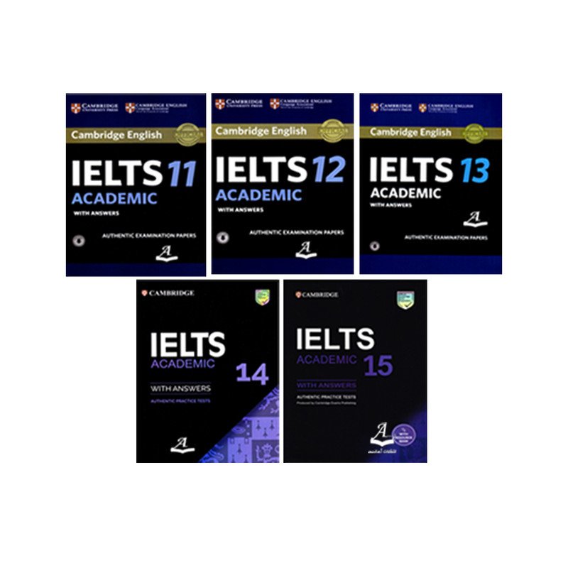 کتاب IELTS Academic Cambridge اثر جمعی از نویسندگان انتشارات آرماندیس جلد 11 تا 15