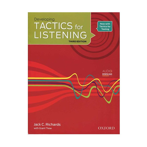 کتاب Tactics for Listening 3rd Developing اثر Jack C. Richards انتشارات cambridge 