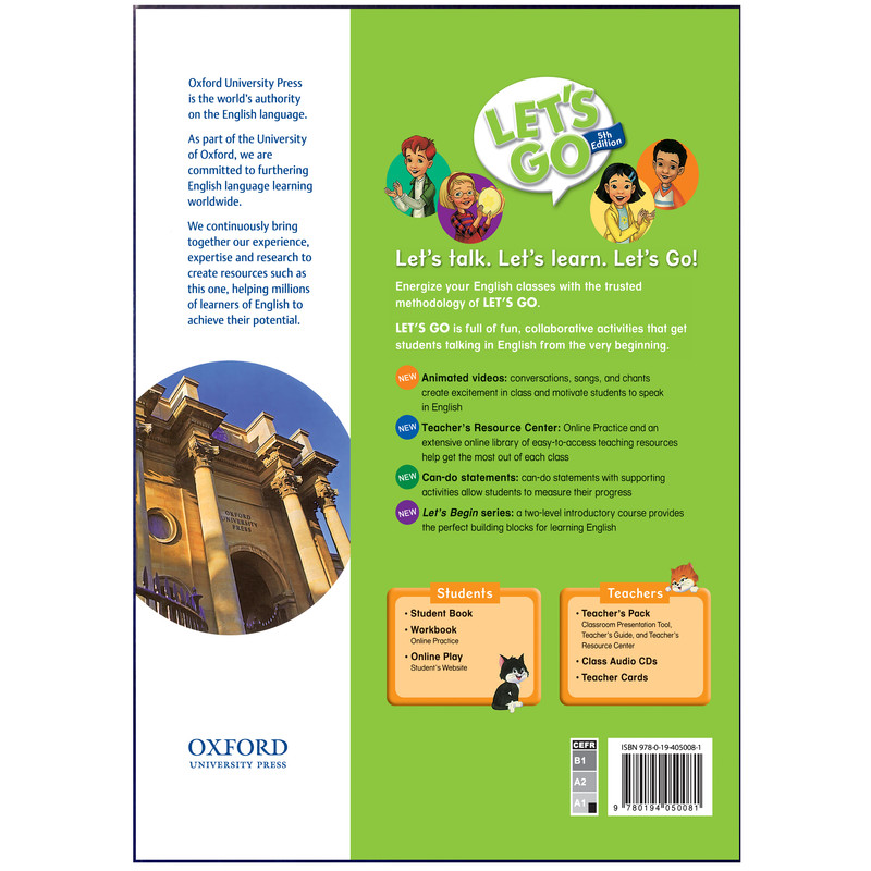 کتاب Lets Go Begin 2 5th اثر جمعی از نویسندگان انتشارات هدف نوین