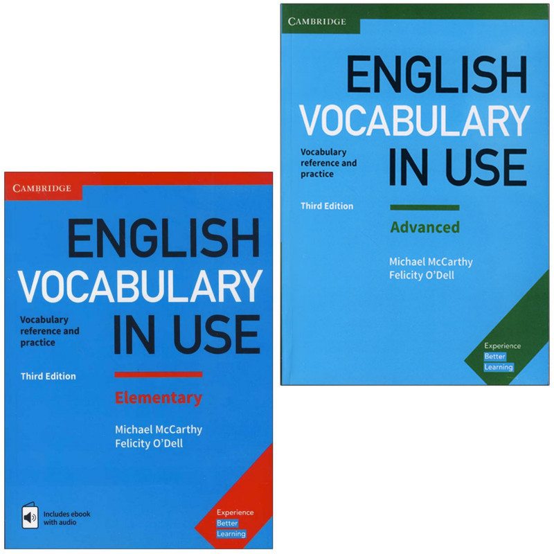 کتاب English Vocabulary In Use اثر Michael Mccarthy انتشارات کمبریدج 2 جلدی
