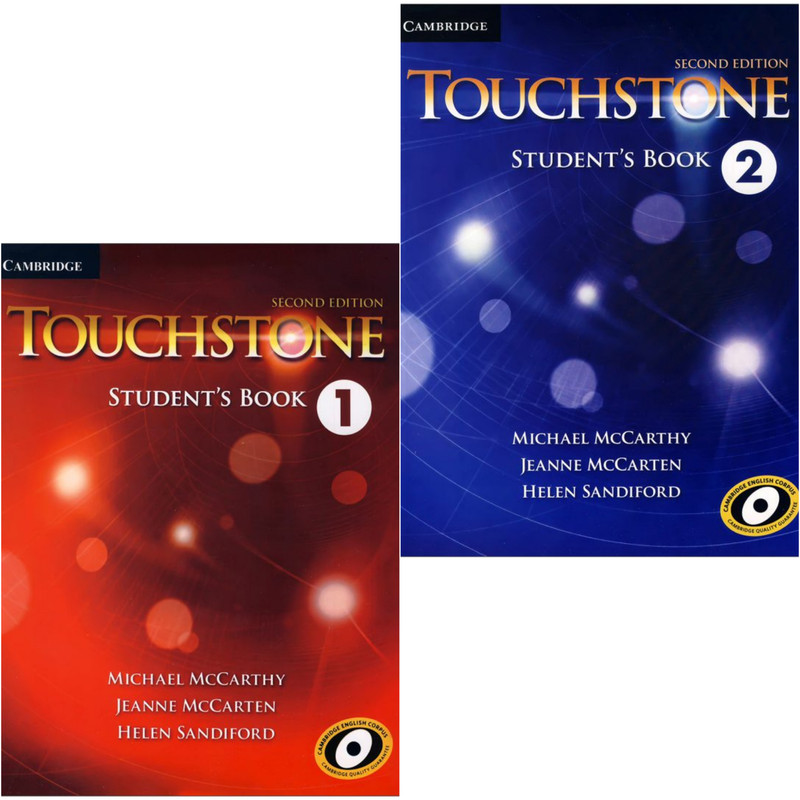 کتاب touchstone 2nd اثر michael mccarthy انتشارات کمبریدج 2 جلدی