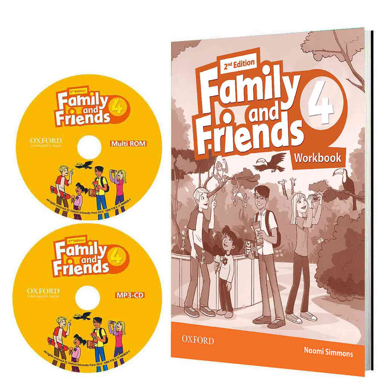 کتاب Family and Friends 4 Second Edition اثر Tamzin Thompson انتشارات oxford