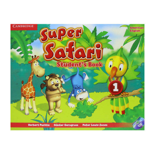 کتاب American super safari 1 اثر جمعی از نویسندگان انتشارات جنگل