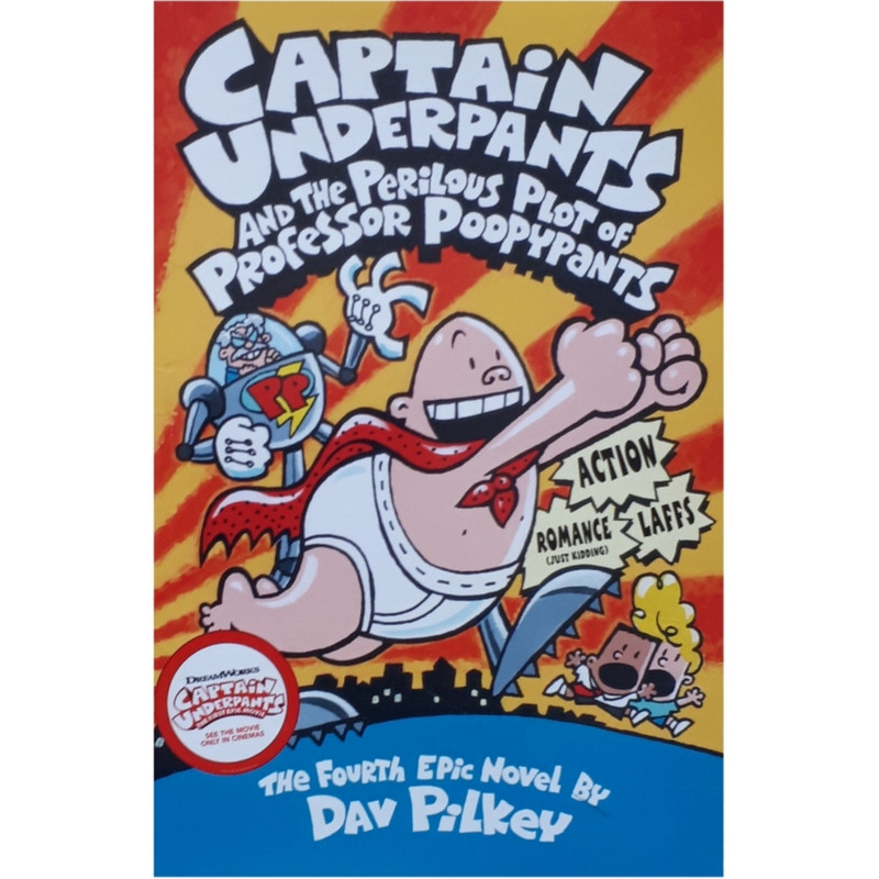 كتاب Captain Underpants and the Perilous Plot of Professor Poopypants اثر Dav Pilkey انتشارات Scholastic